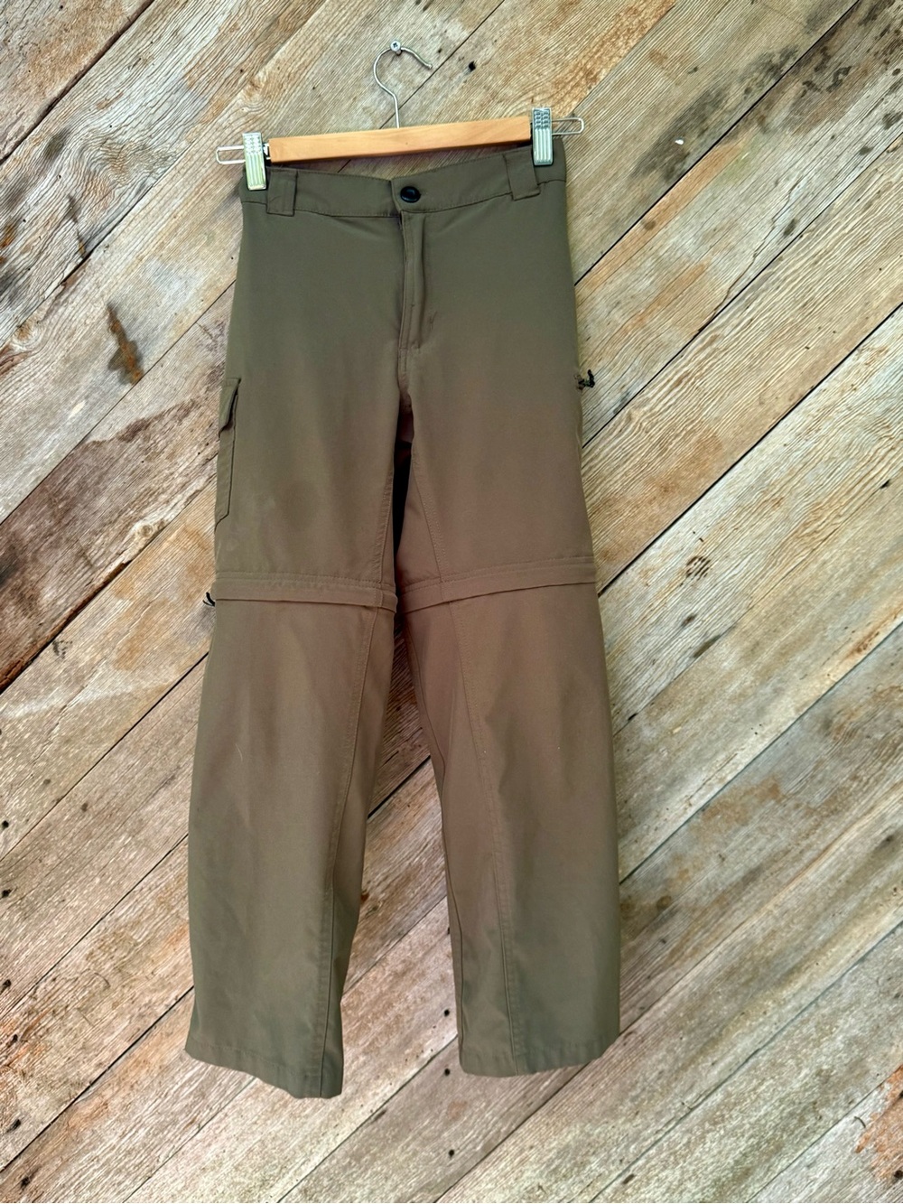 Magellan Outdoors Fishing pant bundle. Kids. Olive and Khaki. 10/12 - Picture 2 of 9